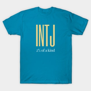 INTJ 2% of a kind T-Shirt